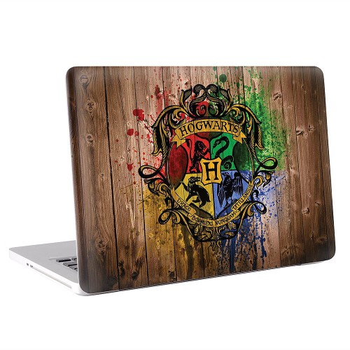 Hogwarts Logo Harry Potter Apple MacBook Skin Aufkleber