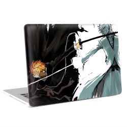 Bleach Black vs White Ichigo Apple MacBook Skin / Decal