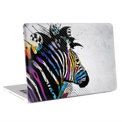 Colorful Zebra Art Apple MacBook Skin / Decal