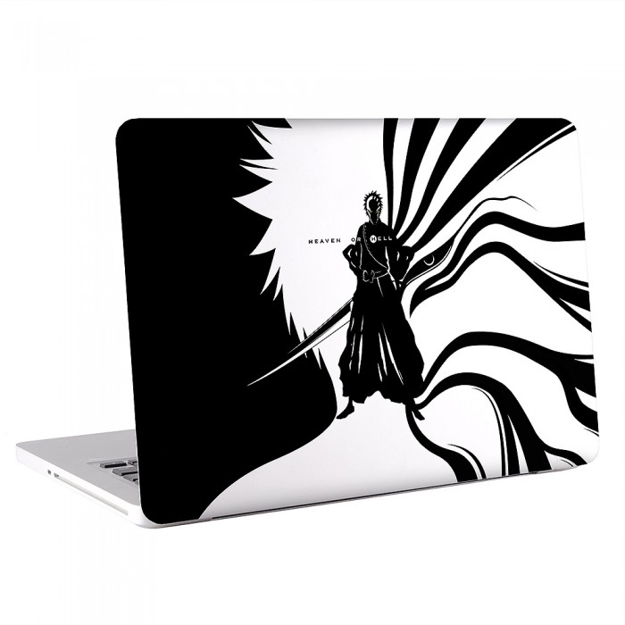 Bleach Kurosaki Ichigo Hell Heaven Hollow MacBook Skin / Decal  (KMB-0398)