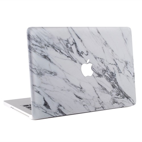 White And Black Marble Apple MacBook Skin / Decal