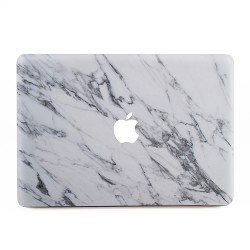 White And Black Marble Apple MacBook Skin / Decal
