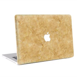 Yellow Marble Apple MacBook Skin / Decal