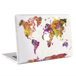 World Map in Watercolor #1 Apple MacBook Skin / Decal