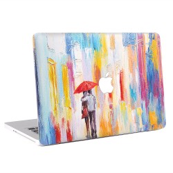 Walking in the Rain Apple MacBook Skin / Decal