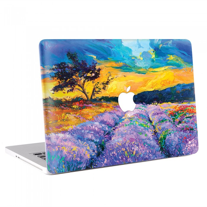 Flower Painting MacBook Skin Aufkleber  (KMB-0429)