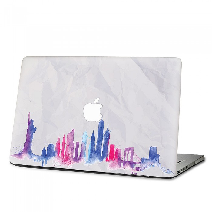 New York Skyline MacBook Skin / Decal  (KMB-0433)
