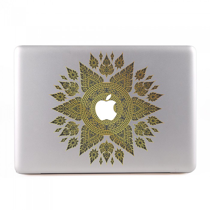 Thai Art Element Traditional Gold MacBook Skin / Decal  (KMB-0440)