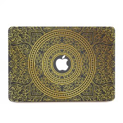 Thai Art Element Traditional Gold #1 Apple MacBook Skin / Decal