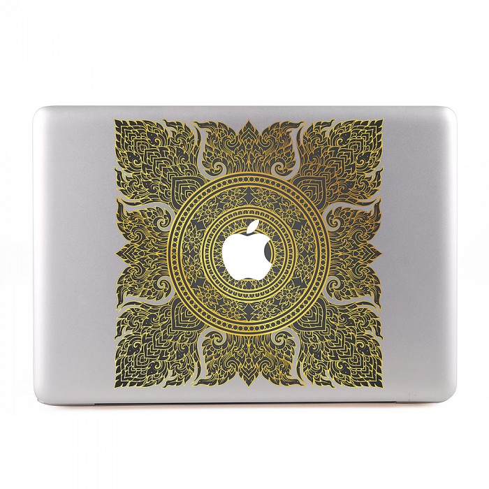 Thai Art Element Traditional Gold #2 MacBook Skin / Decal  (KMB-0442)