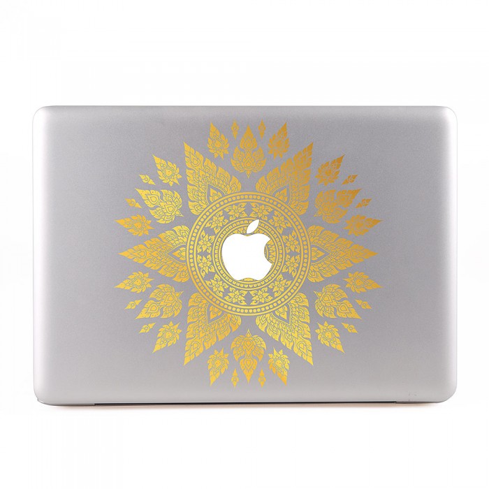Line Thai Gold MacBook Skin / Decal  (KMB-0444)