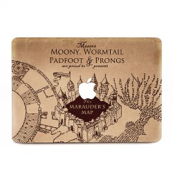 The Marauders Map Harry Potter Apple MacBook Skin Aufkleber