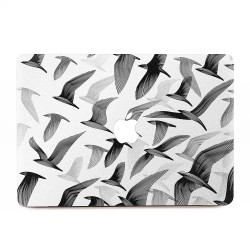Bird Black and White Apple MacBook Skin / Decal