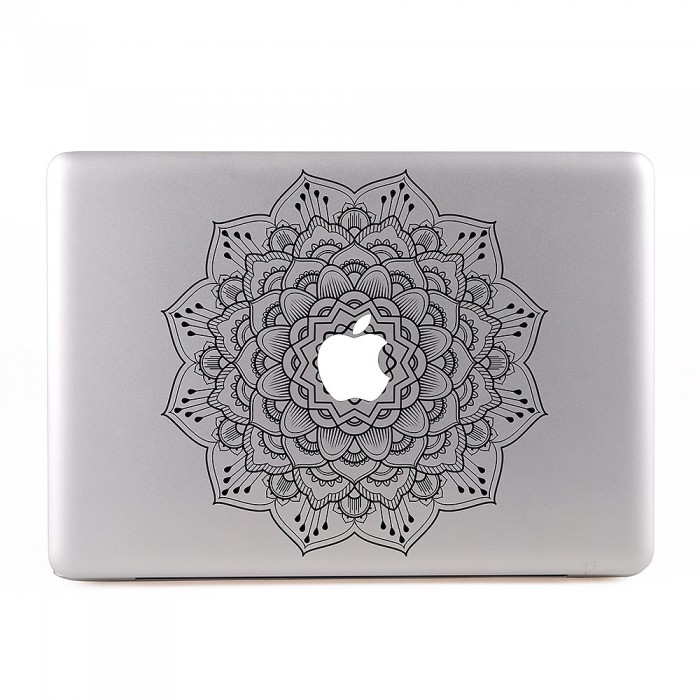 Mandala Flower MacBook Skin Aufkleber  (KMB-0452)