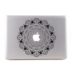 Mandala Flower Apple MacBook Skin / Decal