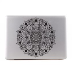 White Mandala Apple MacBook Skin / Decal