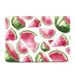 Watercolor Watermelon Apple MacBook Skin / Decal