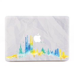 Barcelona Skyline Apple MacBook Skin / Decal