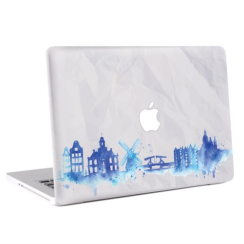 Amsterdam Skyline Apple MacBook Skin / Decal