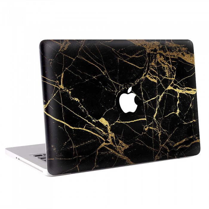 Black Gold Marble MacBook Skin / Decal  (KMB-0502)