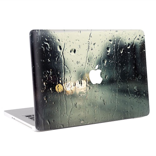 Rain Glass  Apple MacBook Skin / Decal
