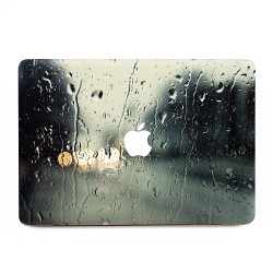 Rain Glass  Apple MacBook Skin / Decal