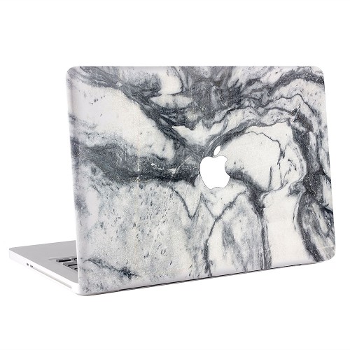 Dark Gray Marble  Apple MacBook Skin / Decal
