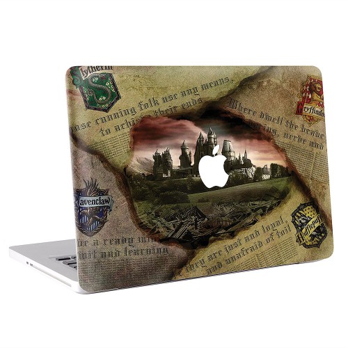 Harry Potter Hogwarts  Apple MacBook Skin Aufkleber