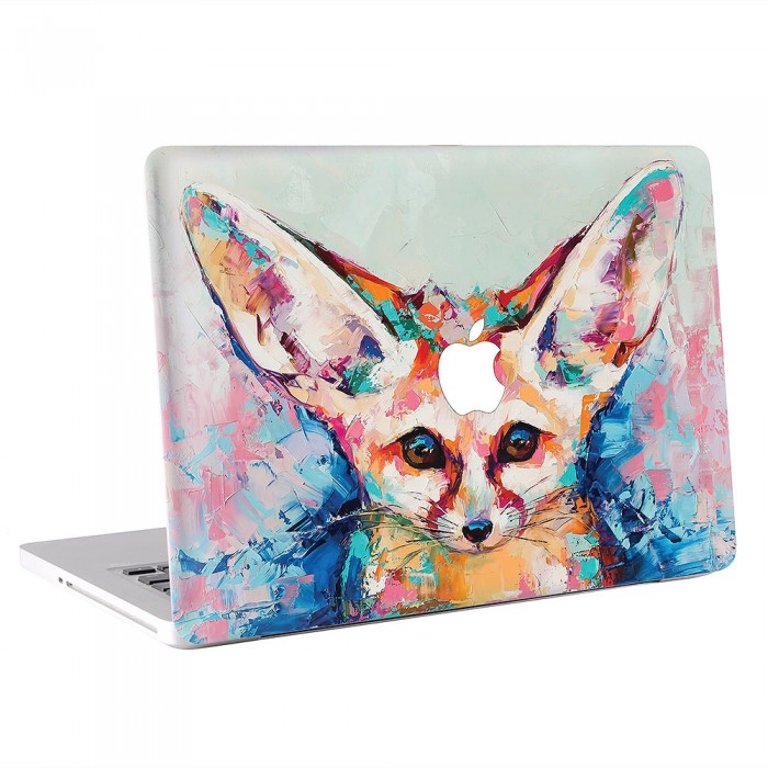 Fennec Fox Painting  MacBook Skin / Decal  (KMB-0552)