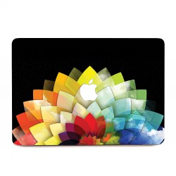 Rainbows Flowers  Apple MacBook Skin / Decal
