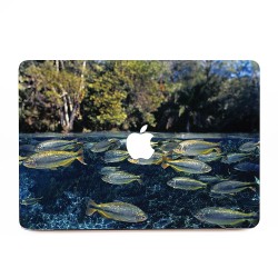 สติกเกอร์สกินแม็คบุ๊ค  Fish Underwater  Apple MacBook Skin Sticker 
