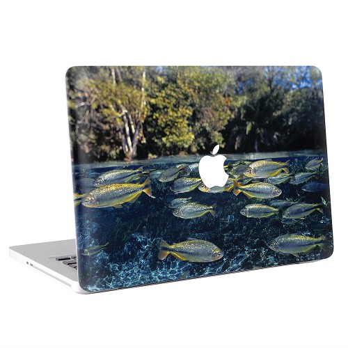 สติกเกอร์สกินแม็คบุ๊ค  Fish Underwater  Apple MacBook Skin Sticker 