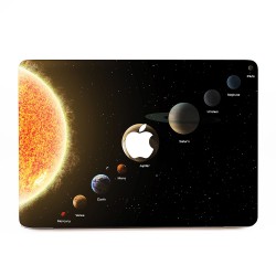 Space Solar System Sun  Apple MacBook Skin / Decal