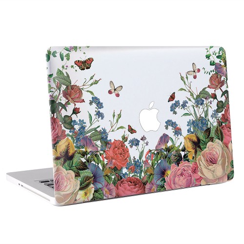 Flower Floral  Apple MacBook Skin / Decal