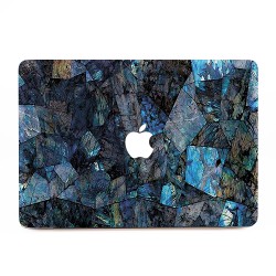 Blue Marble Stone  Apple MacBook Skin / Decal