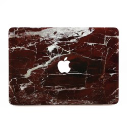 Red Marble  Apple MacBook Skin / Decal