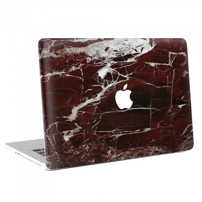 Red Marble MacBook Skin Aufkleber  (KMB-0575)