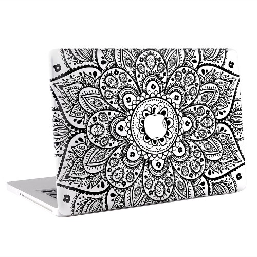 Ornamental Mandala Flower  Apple MacBook Skin / Decal