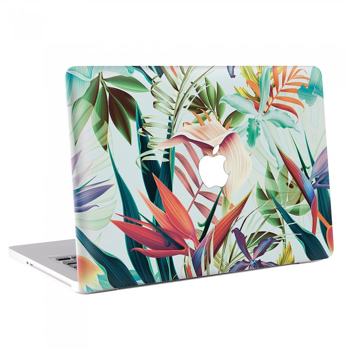Tropical Flowers  MacBook Skin / Decal  (KMB-0622)