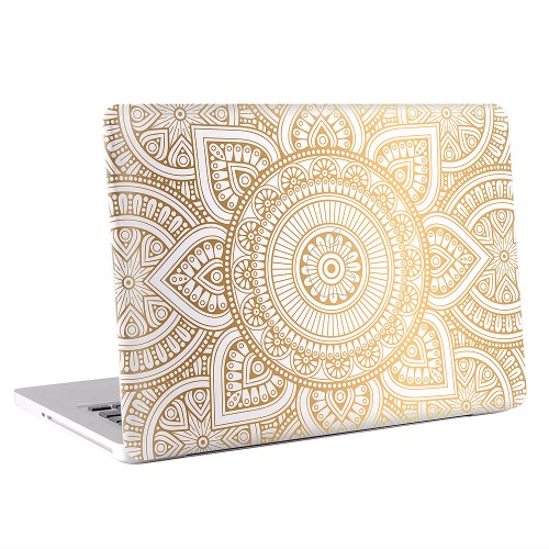 Elegant Shiny Luxury Mandala  Apple MacBook Skin Aufkleber