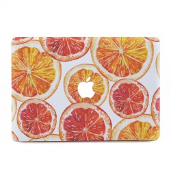 Watercolor Orange  Apple MacBook Skin / Decal