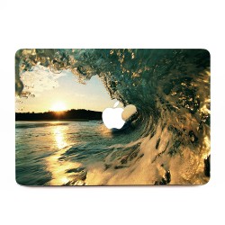 สติกเกอร์สกินแม็คบุ๊ค  Cool Surfing Wave  Apple MacBook Skin Sticker 