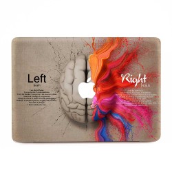 Left Brain Right Brain creative  Apple MacBook Skin / Decal