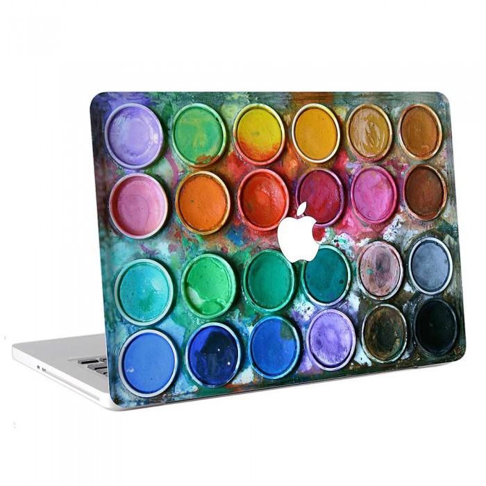 สติกเกอร์สกินแม็คบุ๊ค  Painting Palette MacBook Skin Sticker  (KMB-0713)