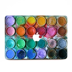 Painting Palette Malpalette  Apple MacBook Skin Aufkleber