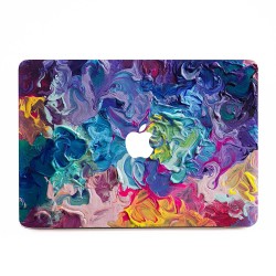 สติกเกอร์สกินแม็คบุ๊ค  Art Oil Paint  Apple MacBook Skin Sticker 
