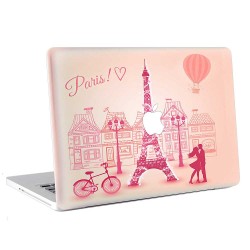 Eiffel Tower Paris Love  Apple MacBook Skin / Decal
