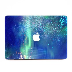 Blue Motion of The Stars  Apple MacBook Skin / Decal