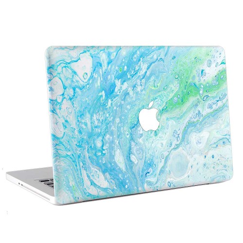 Blau MarMor  Apple MacBook Skin Aufkleber