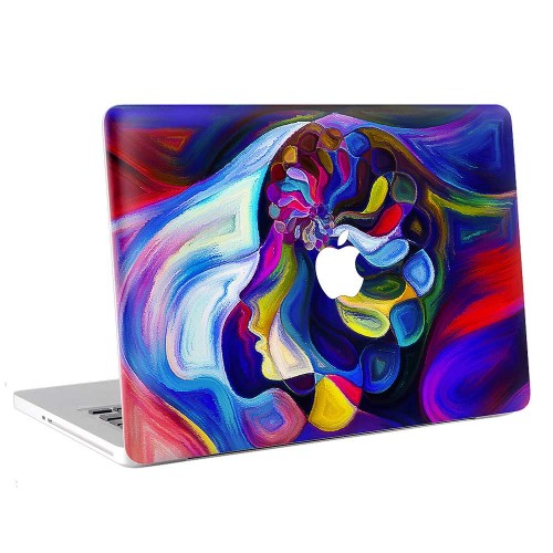 Abstract Painting Girl  Apple MacBook Skin / Decal
